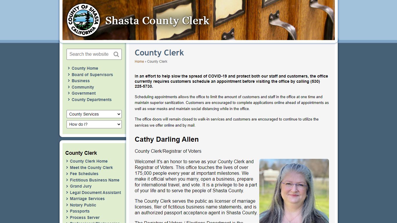 Shasta County Clerk